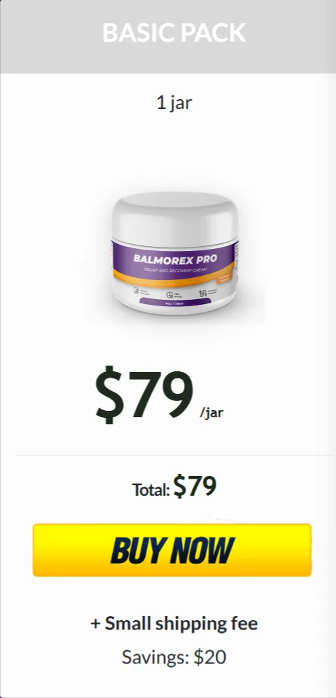 Balmorex Pro  1 Jar